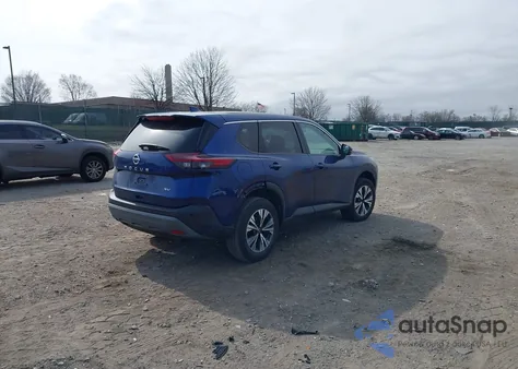 2021 Nissan Rogue Sv Fwd z USA, uszkodzony, nr VIN 5N1AT3BA4MC726611